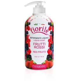 PARISIENNE FIORILE SAPONE LIQUIDO MANI FRUTTI ROSSI 500 ML PARISIENNE FIORILE SAPONE LIQUIDO MANI FRUTTI ROSSI 500 ML