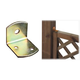PIASTRA ANGOLARE ACCIAIO TROP. ART. 731 MM. 30x30x36 PIASTRA ANGOLARE ACCIAIO TROP. ART. 731 MM. 30x30x36