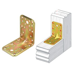 PIASTRA ANGOLARE ACCIAIO TROP. ART. 773 MM. 65x90x90 PIASTRA ANGOLARE ACCIAIO TROP. ART. 773 MM. 65x90x90