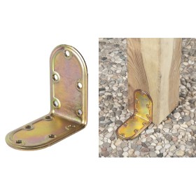 PIASTRA ANGOLARE ACCIAIO TROP. ART. 971 MM. 40x40 PIASTRA ANGOLARE ACCIAIO TROP. ART. 971 MM. 40x40