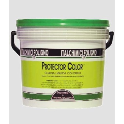 ITALPOLLIMA GUAINA ROSSA LIQUIDA PROTECTOR COLOR ECONOMY FIBRO RINFORZATA KG. 18