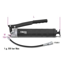 BETA ART. 1750/500  INGRASSATORE AD ARIA COMPRESSA UTILIZZABILE CON GRASSO SFUSO O CON CARTUCCE CC. 500 BETA ART. 1750/500  INGRASSATORE AD ARIA COMPRESSA UTILIZZABILE CON GRASSO SFUSO O CON CARTUCCE CC. 500