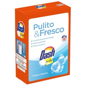 DASH DETERSIVO BUCATO LAVATRICE IN POLVERE REGOLARE SIMPLY 15 LAVAGGI DASH DETERSIVO BUCATO LAVATRICE IN POLVERE REGOLARE SIMPLY 15