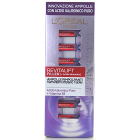 L'OREAL REVITALIFT FILLER 7 AMPOLLE RIMPOLPANTI 9 1 ML CON ACIDO IALURONICO PURO E VITAMINA B5 L'OREAL REVITALIFT FILLER 7 AMPOLLE RIMPOLPANTI 9 1 ML CON