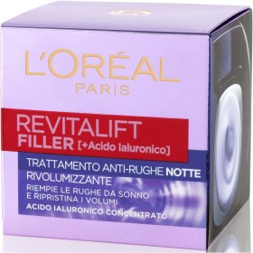 L'OREAL REVITALIFT FILLER TRATTAMENTO ANTI-RUGHE NOTTE 50 ML L'OREAL REVITALIFT FILLER TRATTAMENTO ANTI-RUGHE NOTTE 50 ML