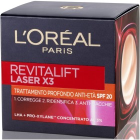 L'OREAL REVITALIFT LASER X3 ANTI-ETA' SPF20 50 ML L'OREAL REVITALIFT LASER X3 ANTI-ETA' SPF20 50 ML