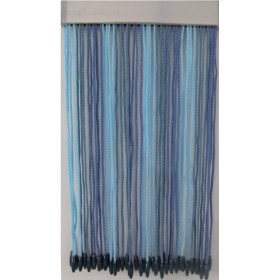 TENDA DA PORTA A CORDONCINO CM. 125x240 AZZURRO TENDA DA PORTA A CORDONCINO CM. 125x240 AZZURRO