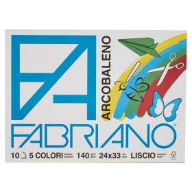 FABRIANO ALBUM DA DISEGNO FA 10FF CM. 24x33 ARCOBALENO FABRIANO ALBUM DA DISEGNO FA 10FF CM. 24x33 ARCOBALENO