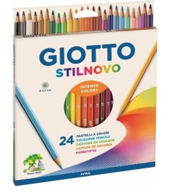 Giotto Pastelli Stilnovo matite colorate PZ. 24 Giotto Pastelli Stilnovo matite colorate PZ. 24