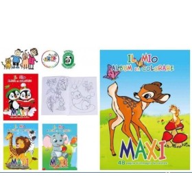 ALBUM DA COLORARE MAXI PAGINE 48 CM. 28x21 ALBUM DA COLORARE MAXI PAGINE 48 CM. 28x21