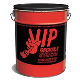 VIP PROFESSIONAL 08 PITTURA SUPERLAVABILE PER INTERNI ED ESTERNI 01 BIANCO BASE LT. ML. 750 VIP PROFESSIONAL 08 PITTURA SUPERLAVABILE PER INTERNI ED ESTERNI 01 BIANCO BASE LT. ML. 750