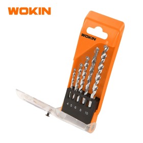 WOKIN SET 5 PUNTE TRAPANO WIDIA ASTUCCIO 751505 MM 4,0 - 10,0 WOKIN SET 5 PUNTE TRAPANO WIDIA ASTUCCIO 751505 MM 4,0 - 10,0