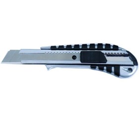 VIGOR TAGLIERINO COLTELLO LAMA SPEZZARE LEGA GOMMATO MEDIUM LAMA MM. 18 VIGOR TAGLIERINO COLTELLO LAMA SPEZZARE LEGA GOMMATO MEDIUM