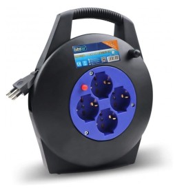 EXTRASTAR Prolunga Elettrica Con Avvolgicavo 8 mt 4 Prese EXTRASTAR Prolunga Elettrica Con Avvolgicavo 8 mt 4 Prese