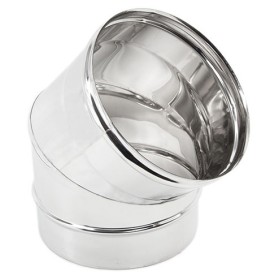 GOMITO INOX AISI 304 A 45 GRADI DIAM. 200 GOMITO INOX AISI 304 A 45 GRADI DIAM. 200