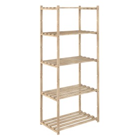 SCAFFALE IN LEGNO DI PINO 5 RIPIANI CM. 65x40x171h. SCAFFALE IN LEGNO DI PINO 5 RIPIANI CM. 65x40x171h.