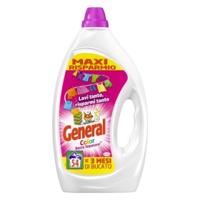 GENERAL DETERSIVO BUCATO LAVATRICE LIQUIDO 54 LAVAGGI COLOR GENERAL DETERSIVO BUCATO LAVATRICE LIQUIDO 54 LAVAGGI COLOR
