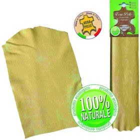 PELLE SCAMOSCIATA NATURALE CONCIA OLIO DI PESCE CM. 41X27 PELLE SCAMOSCIATA NATURALE CONCIA OLIO DI PESCE CM. 41X27
