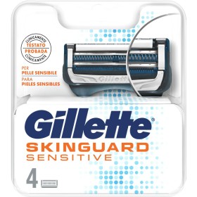 GILLETTE SKINGUARD SENSITIVE 4 RICAMBI PER PELLE SENSIBILE GILLETTE SKINGUARD SENSITIVE 4 RICAMBI PER PELLE SENSIBILE