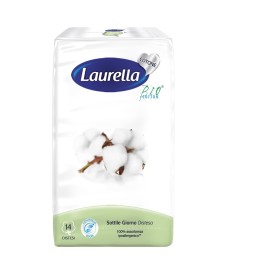 LAURELLA BIO COTTON ASSORBENTE SOTTILE GIORNO DISTESO 14 PZ LAURELLA BIO COTTON ASSORBENTE SOTTILE GIORNO DISTESO 14 PZ