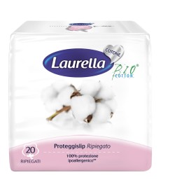LAURELLA BIO COTTON PROTEGGI SLIP RIPIEGATI 20 PZ LAURELLA BIO COTTON PROTEGGI SLIP RIPIEGATI 20 PZ