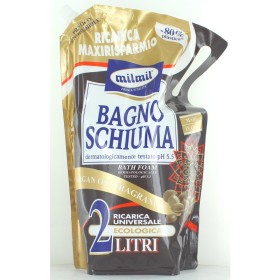 MIL MIL BAGNOSCHIUMA RICARICA BUSTA OLIO DI ARGAN 2 LT MIL MIL BAGNOSCHIUMA RICARICA BUSTA OLIO DI ARGAN 2 LT