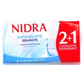 NIDRA SAPONETTALATTE 90 GRAMMI 2 E 1 PEZZI IDRATANTE NIDRA SAPONETTALATTE 90 GRAMMI 2 E 1 PEZZI IDRATANTE