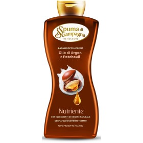 SPUMA DI SCIAMPAGNA BAGNODOCCIA CREMA OLIO DI ARGAN E PATCHOULI NUTRIENTE 650 ML SPUMA DI SCIAMPAGNA BAGNODOCCIA CREMA OLIO DI ARGAN E PATCHOULI