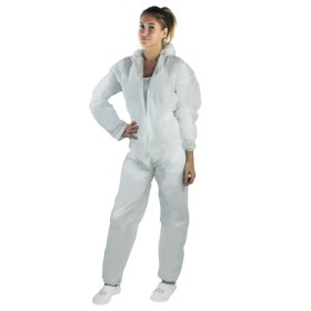 TUTA MONOUSO USA E GETTA HAND TNT BIANCA TG. L A XXL TUTA MONOUSO USA E GETTA HAND TNT BIANCA TG. L A XXL