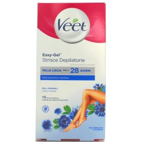 VEET 16 STRISCE DEPILATORIE CORPO PELLI SENSIBILI VEET 16 STRISCE DEPILATORIE CORPO PELLI SENSIBILI
