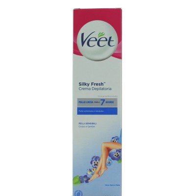 VEET CREMA DEPILATORIA 200 ML.SILK&FRESH PELLI SENSIBILI