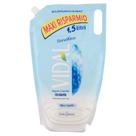 VIDAL SAPONE LIQUIDO MANI CORPO IDRANTE TALCO LT. 1,5 VIDAL SAPONE LIQUIDO MANI CORPO IDRANTE TALCO LT. 1,5