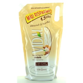 VIDAL SAPONE LIQUIDO MANI IDRATANTE ALMOND & KARITE' BUSTA 1,5 LT VIDAL SAPONE LIQUIDO MANI IDRATANTE ALMOND & KARITE' BUSTA 1,5