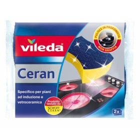 VILEDA CERAN SPUGNA PER PIANI AD INDUZIONE E VETROCERAMICA 2 VILEDA CERAN SPUGNA PER PIANI AD INDUZIONE E VETROCERAMICA 2