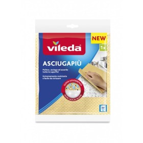 VILEDA PANNO MULTIUSO ASCIUGAPIU IN PELLE SCAMOSCIATA cm. 30x35 PZ. 1 VILEDA PANNO MULTIUSO ASCIUGAPIU IN PELLE SCAMOSCIATA cm. 30x35 PZ. 1