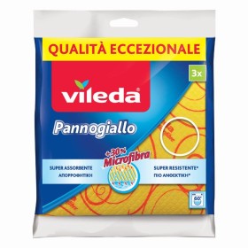 Vileda Pannogiallo il panno multiuso con microfibra 3 pz. Vileda Pannogiallo il panno multiuso con microfibra 3 pz.