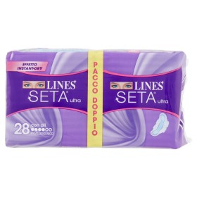 LINES SETA ULTRA ALI 28 PEZZI PACCO DOPPIO LINES SETA ULTRA ALI 28 PEZZI PACCO DOPPIO