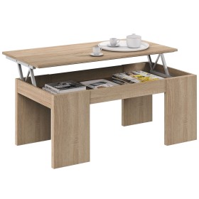 KIT TAVOLO CAFFÈ ELEVABILE  ROVERE CANADESE cm.43Xx100x50h. KIT TAVOLO CAFFÈ ELEVABILE ROVERE CANADESE cm.43Xx100x50h.