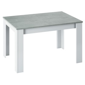 KIT TAVOLO KENDRA BIANCO CEMENTO 90x140/190x78h. KIT TAVOLO KENDRA BIANCO CEMENTO 90x140/190x78h.