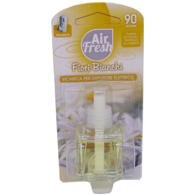 AIR FRESH RICARICA FIORI BIANCHI 90 GIORNI PER DIFFUSORE ELETTRICO