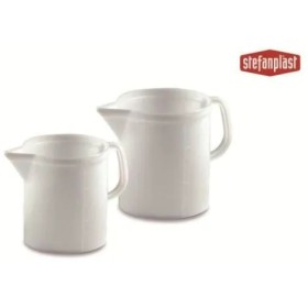 CARAFFA DOSATRICE IN PLASTICA NEUTRA  lt. 2 CARAFFA DOSATRICE IN PLASTICA NEUTRA  lt. 2