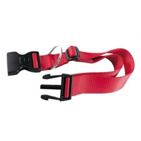 COLLARE PER CANI REGOLABILE IN NYLON ROSSO MM. 15x30/45 COLLARE PER CANI REGOLABILE IN NYLON ROSSO MM. 15x30/45