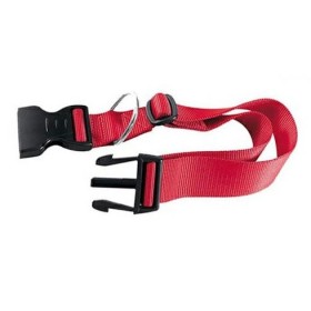 COLLARE PER CANI REGOLABILE IN NYLON ROSSO MM. 20x35/55 COLLARE PER CANI REGOLABILE IN NYLON ROSSO MM. 20x35/55