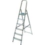 GIMI SCALA SUPER LEGGERA CASA ALLUMINIO EUROPIUMA 6 GRADINI