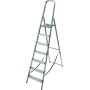 GIMI SCALA SUPER LEGGERA CASA ALLUMINIO EUROPIUMA 7 GRADINI