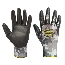 GUANTO POLIURETANO NERO MIMETICO HAND MAGLIA LEGGERA SINTETICO TG. 8 - 10 GUANTO POLIURETANO NERO MIMETICO HAND MAGLIA LEGGERA SINTETICO TG. 8 - 10