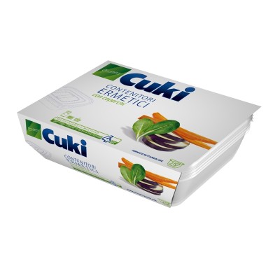 CUKI CONTENITORE ERMETICO IN PLASTICA CON COPERCHIO 750CL 4