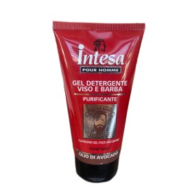 INTESA GEL DETERGENTE VISO E BARBA ALL'OLIO DI AVOCADO 150ML INTESA GEL VISO E BARBA 150ML