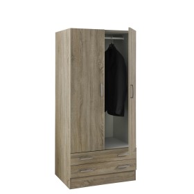 KIT ARMADIO 2 ANTE E 2 CASSETTI ROVERE cm. 80x52x170h. KIT ARMADIO 2 ANTE E 2 CASSETTI ROVERE cm. 80x52x170h.