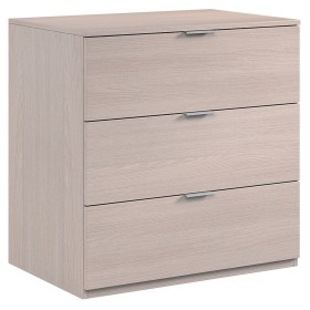 KIT CASSETTONE 3 CASSETTI ROVERE CHIARO cm.80x38x77h KIT CASSETTONE 3 CASSETTI ROVERE CHIARO cm.80x38x77h